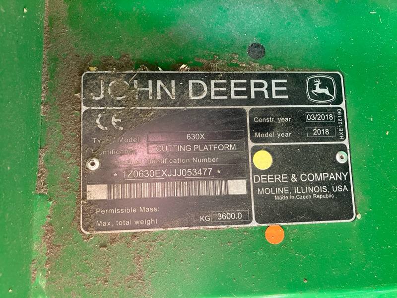 John Deere T670i mit 630X Schneidwerk - Biçerdöver: fotoğraf 4 John Deere T670i mit 630X Schneidwerk - Biçerdöver: fotoğraf 4