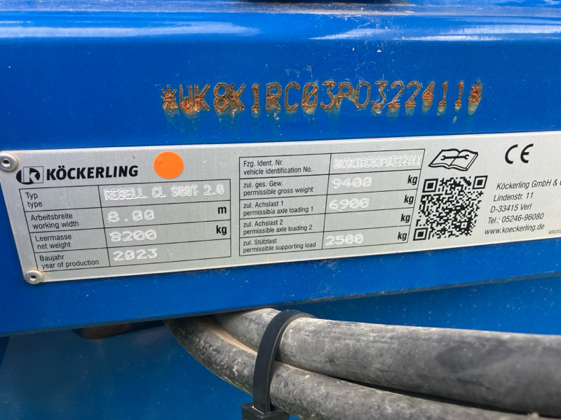 Köckerling Rebell CL 800T 2.0 - Disk tırmığı: fotoğraf 2 Köckerling Rebell CL 800T 2.0 - Disk tırmığı: fotoğraf 2