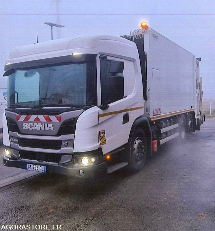 BOM SCANIA L340 71926 kms 2021 GNV - Çöp kamyonu: fotoğraf 3 BOM SCANIA L340 71926 kms 2021 GNV - Çöp kamyonu: fotoğraf 3
