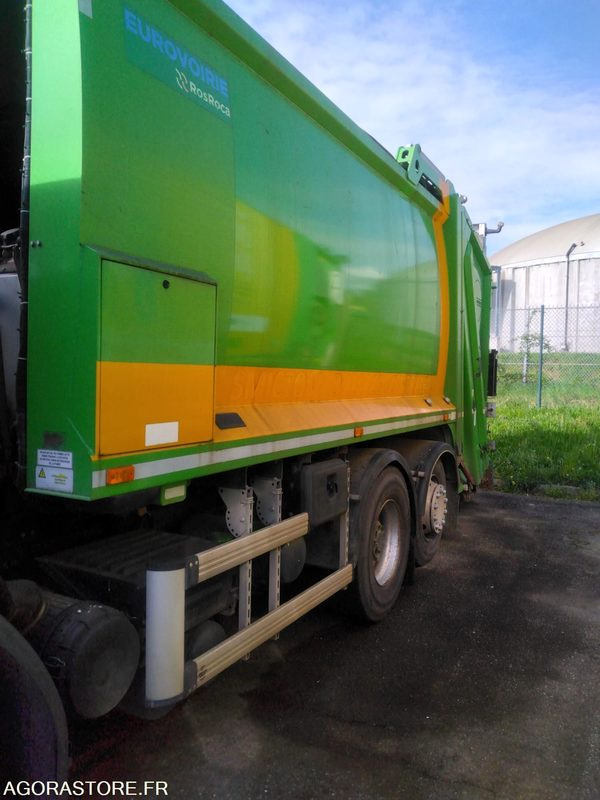 Benne à ordures ménagères Renault Eurovoirie Terberg - Çöp kamyonu: fotoğraf 3 Benne à ordures ménagères Renault Eurovoirie Terberg - Çöp kamyonu: fotoğraf 3