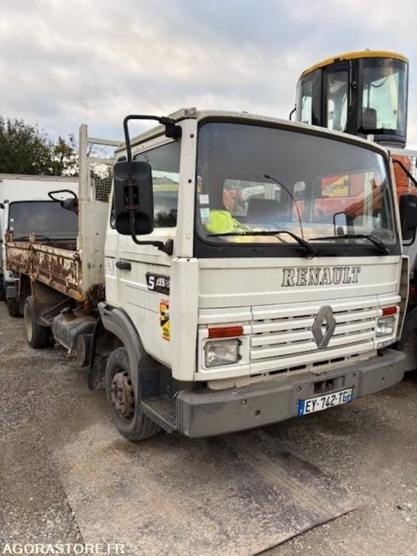 CAMION BENNE RENAULT S135 MIDLINER 1995 204000 KM - Damperli kamyon: fotoğraf 1 CAMION BENNE RENAULT S135 MIDLINER 1995 204000 KM - Damperli kamyon: fotoğraf 1