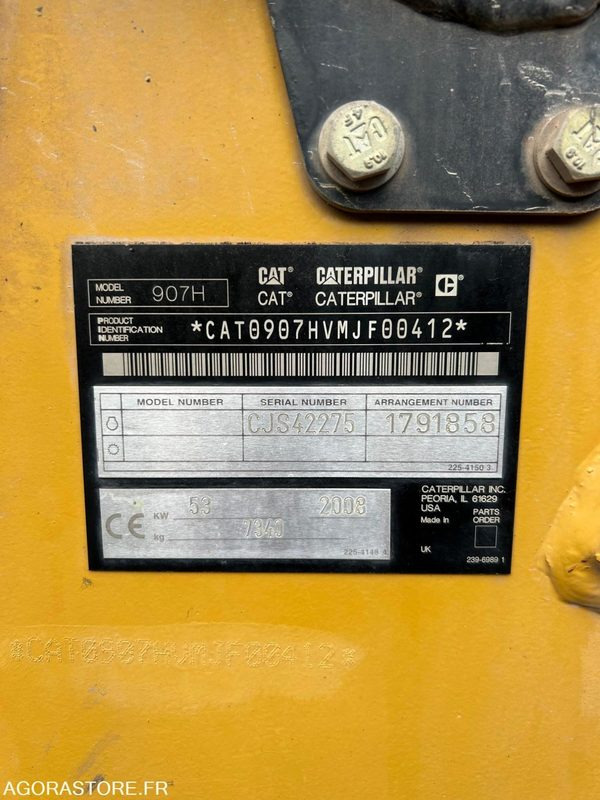 CHARGEUR SUR PNEUS CATERPILLAR 2008 6022H - Yükleyici: fotoğraf 5 CHARGEUR SUR PNEUS CATERPILLAR 2008 6022H - Yükleyici: fotoğraf 5
