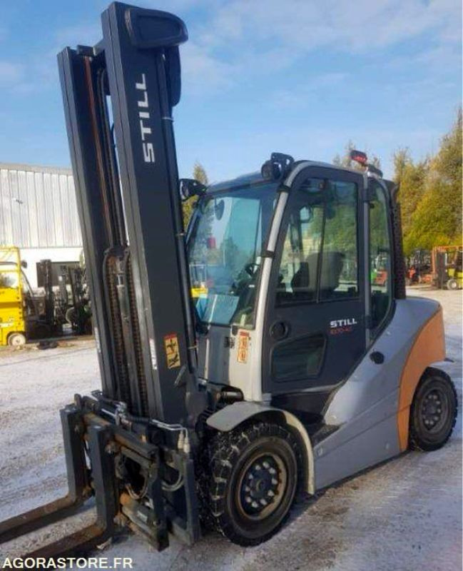 CHARIOT ELEVATEUR STILL RX70-40 DIESEL TRIPLEX 6580MM DE LEVE - Dizel forklift: fotoğraf 1 CHARIOT ELEVATEUR STILL RX70-40 DIESEL TRIPLEX 6580MM DE LEVE - Dizel forklift: fotoğraf 1