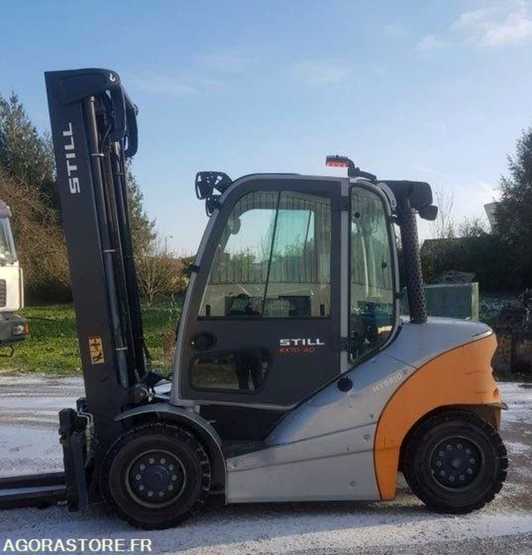 CHARIOT ELEVATEUR STILL RX70-40 DIESEL TRIPLEX 6580MM DE LEVE - Dizel forklift: fotoğraf 3 CHARIOT ELEVATEUR STILL RX70-40 DIESEL TRIPLEX 6580MM DE LEVE - Dizel forklift: fotoğraf 3