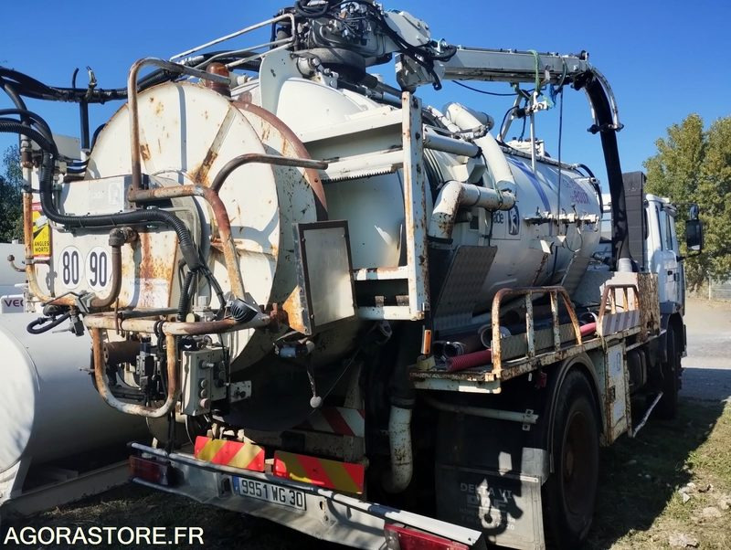 Camion 19t Hydrocureur Renault G300 Maxter – équipement Huwer - Vidanjör: fotoğraf 5 Camion 19t Hydrocureur Renault G300 Maxter – équipement Huwer - Vidanjör: fotoğraf 5