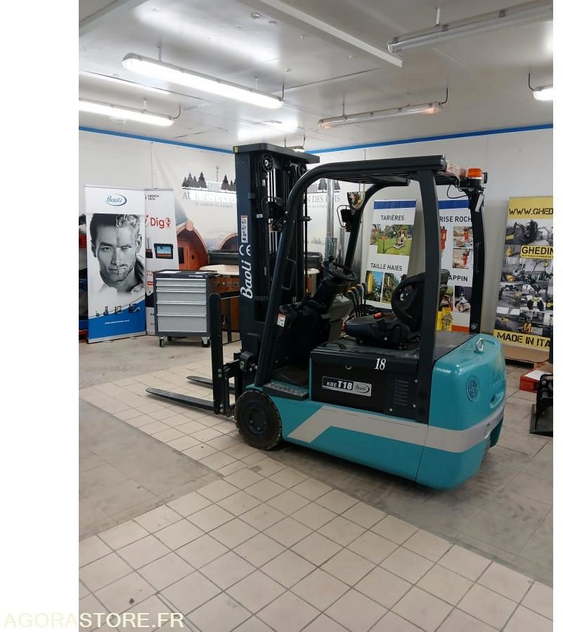 Chariot élévateur EXPO BAOLI KBET18+ 4700mm + TDL Neuf - Elektrikli forklift: fotoğraf 1 Chariot élévateur EXPO BAOLI KBET18+ 4700mm + TDL Neuf - Elektrikli forklift: fotoğraf 1