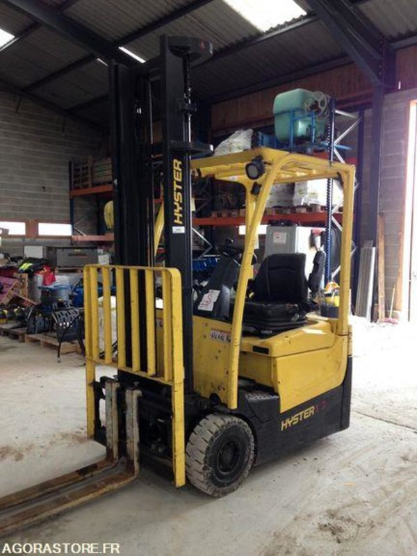 Chariot frontal 3 roues 2014 - Hyster A1.3 XNT - Elektrikli forklift: fotoğraf 1 Chariot frontal 3 roues 2014 - Hyster A1.3 XNT - Elektrikli forklift: fotoğraf 1