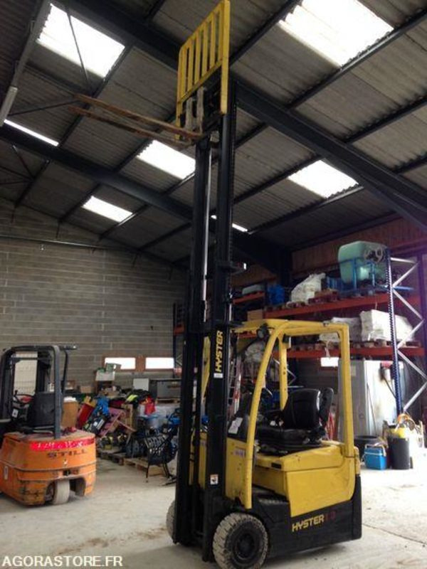 Chariot frontal 3 roues 2014 - Hyster A1.3 XNT - Elektrikli forklift: fotoğraf 2 Chariot frontal 3 roues 2014 - Hyster A1.3 XNT - Elektrikli forklift: fotoğraf 2