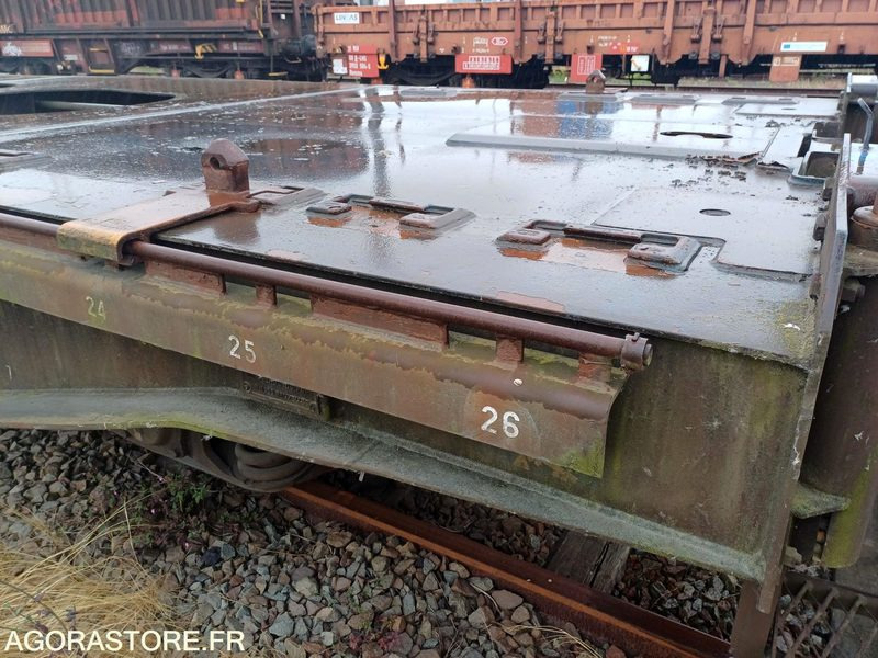 Wagon plat intermodal type Sggnss – modèle 6432B0-4, 72 pieds - 2004 (ref 1561) - Diğer araçlar: fotoğraf 4 Wagon plat intermodal type Sggnss – modèle 6432B0-4, 72 pieds - 2004 (ref 1561) - Diğer araçlar: fotoğraf 4