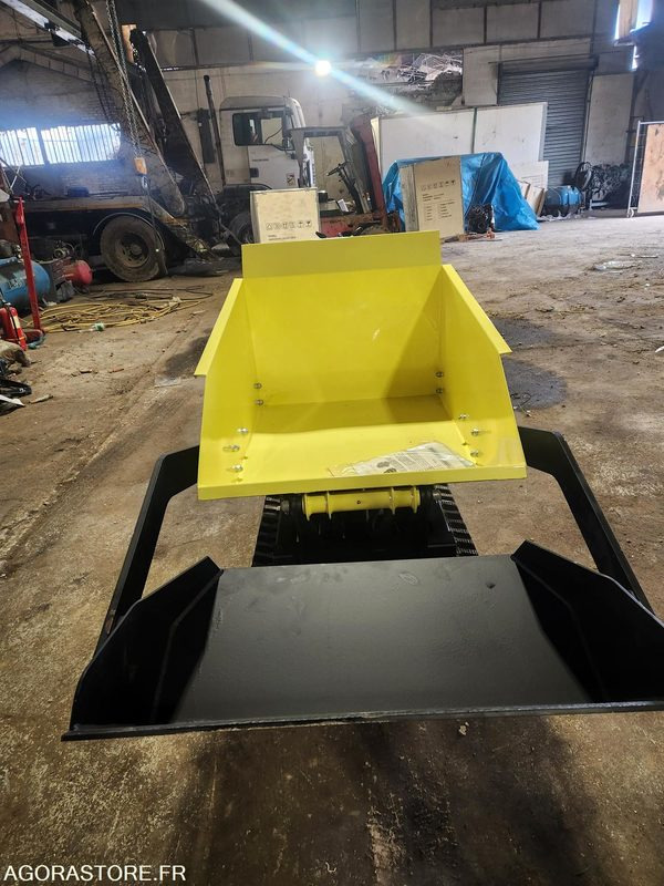 Dumper neuf Avec Benne élévatrice ciseaux et chargeur hydraulique - Mini damperli kamyon: fotoğraf 4 Dumper neuf Avec Benne élévatrice ciseaux et chargeur hydraulique - Mini damperli kamyon: fotoğraf 4