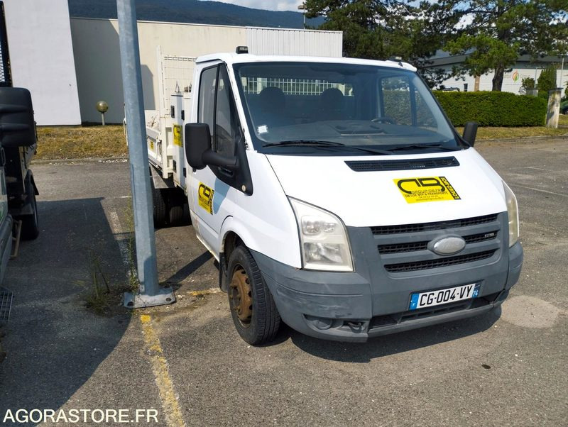 FORD TRANSIT BENNE ET COFFRE - 115cv BV Méca - Année 2008 - 147000kms - Damperli kamyonet: fotoğraf 2 FORD TRANSIT BENNE ET COFFRE - 115cv BV Méca - Année 2008 - 147000kms - Damperli kamyonet: fotoğraf 2