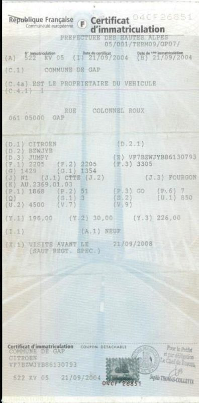 FOURGONNETTE CITROEN JUMPY - Küçük panelvan: fotoğraf 4 FOURGONNETTE CITROEN JUMPY - Küçük panelvan: fotoğraf 4