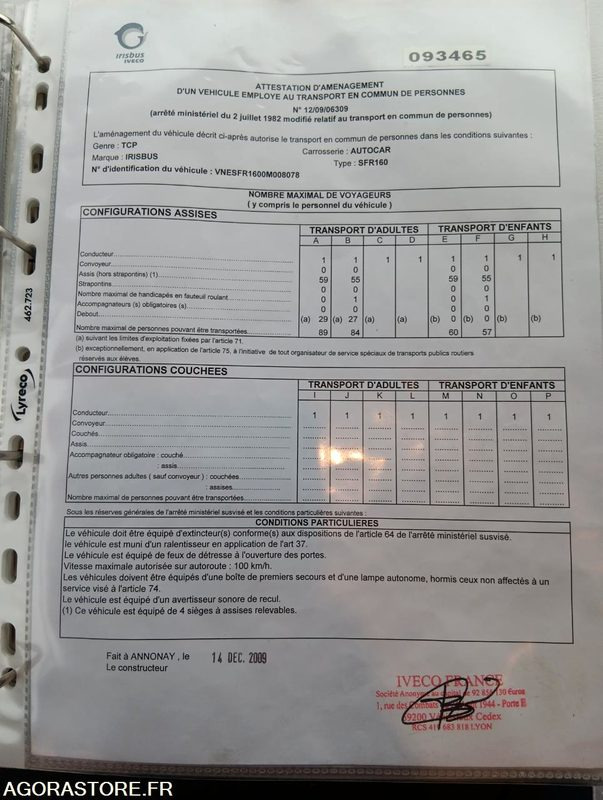 IVECO BUS CROSSWAY N°093465 - Okul otobüsü: fotoğraf 5 IVECO BUS CROSSWAY N°093465 - Okul otobüsü: fotoğraf 5