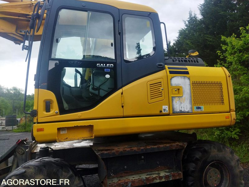 KOMATSU PW140-7 7500H - Ekskavatör: fotoğraf 4 KOMATSU PW140-7 7500H - Ekskavatör: fotoğraf 4