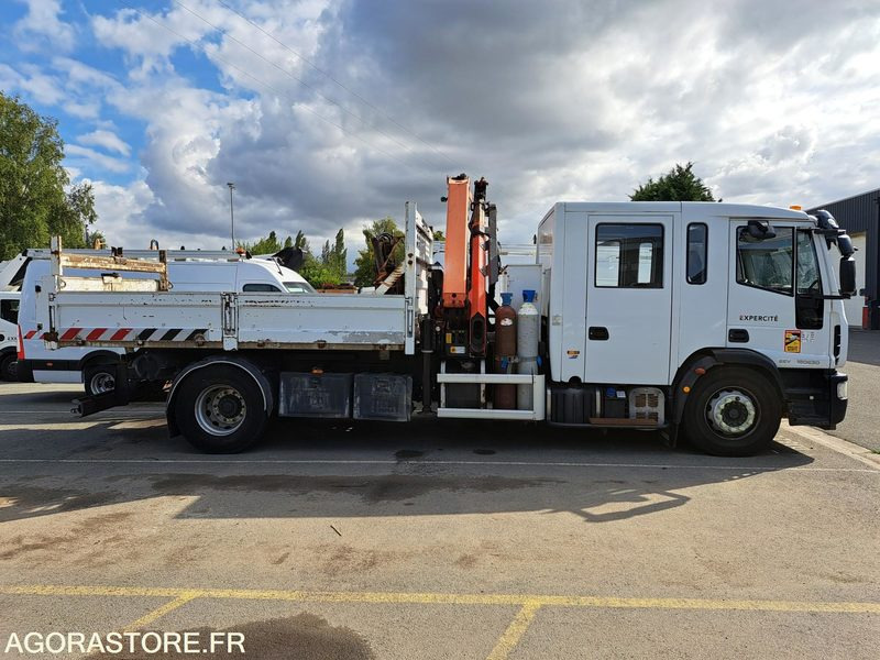 CAMION BENNE GRUE IVECO - 2014 / 240742 KM - Kamyon: fotoğraf 2 CAMION BENNE GRUE IVECO - 2014 / 240742 KM - Kamyon: fotoğraf 2