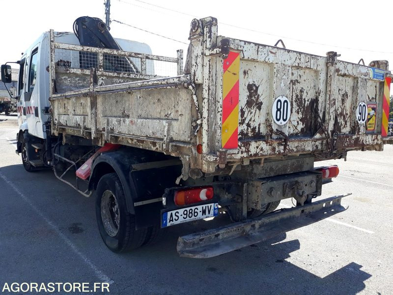 CAMION BI-BENNE + GRUE - PL RENAULT MILDIUM 180 DCI Db - 2003 / 263 610 KM - Kamyon: fotoğraf 5 CAMION BI-BENNE + GRUE - PL RENAULT MILDIUM 180 DCI Db - 2003 / 263 610 KM - Kamyon: fotoğraf 5