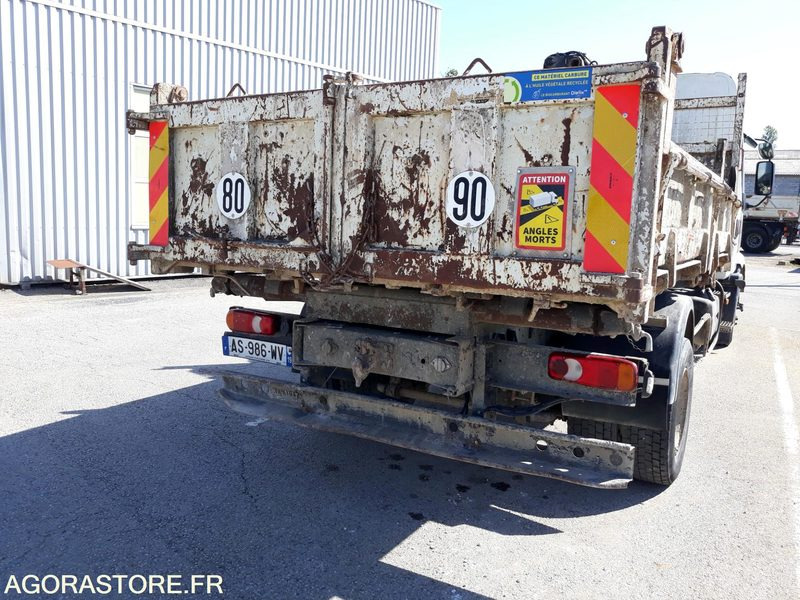 CAMION BI-BENNE + GRUE - PL RENAULT MILDIUM 180 DCI Db - 2003 / 263 610 KM - Kamyon: fotoğraf 4 CAMION BI-BENNE + GRUE - PL RENAULT MILDIUM 180 DCI Db - 2003 / 263 610 KM - Kamyon: fotoğraf 4