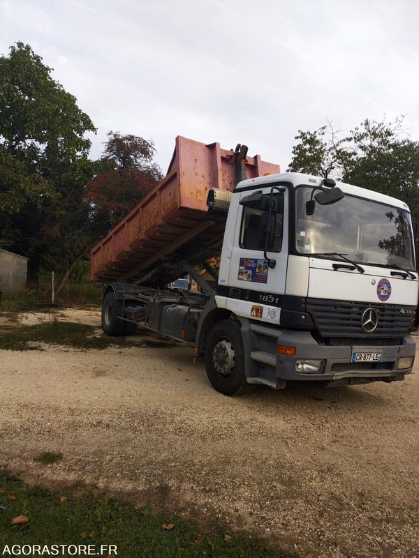 CAMION MERCEDES AMPLIROLL - 2002 - 766 000km - Kamyon: fotoğraf 1 CAMION MERCEDES AMPLIROLL - 2002 - 766 000km - Kamyon: fotoğraf 1