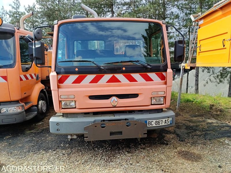 Camion Renault 16T Tribenne Grue M150/12 BC-867-AS - Kamyon: fotoğraf 1 Camion Renault 16T Tribenne Grue M150/12 BC-867-AS - Kamyon: fotoğraf 1
