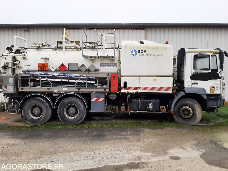 HYDROCUREUR -MAN- 4282-RW-36 - 2001 - 439 500 KM Vente Export Exclusivement - Kamyon: fotoğraf 2 HYDROCUREUR -MAN- 4282-RW-36 - 2001 - 439 500 KM Vente Export Exclusivement - Kamyon: fotoğraf 2
