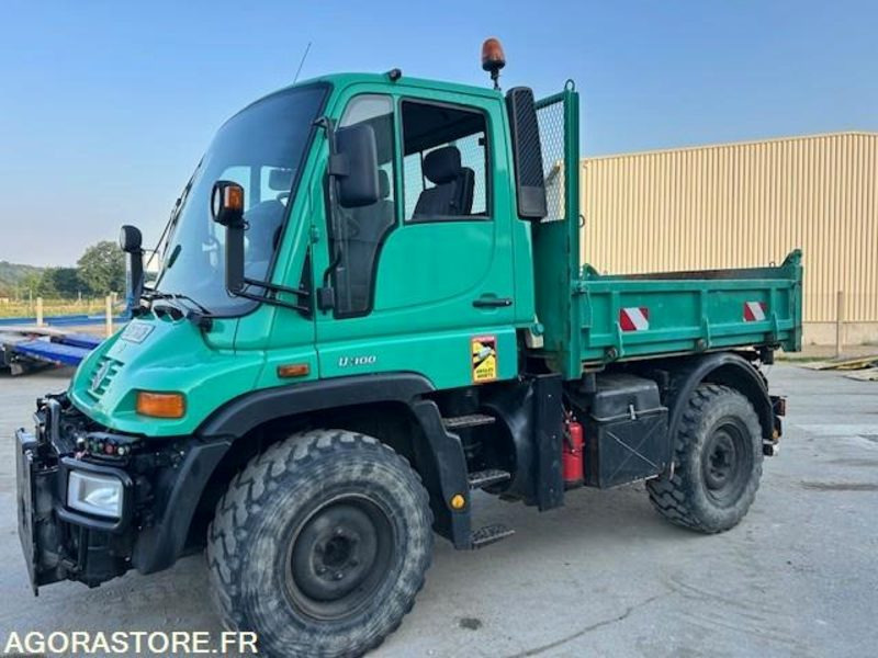 MERCEDES UNIMOG U300C VERSION COMMUNALE 2003 38210 KM + EPAREUSE CMV 450GP - Kamyon: fotoğraf 3 MERCEDES UNIMOG U300C VERSION COMMUNALE 2003 38210 KM + EPAREUSE CMV 450GP - Kamyon: fotoğraf 3