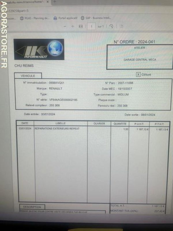 POID LOURD RENAULT MIDLUM - Kamyon: fotoğraf 5 POID LOURD RENAULT MIDLUM - Kamyon: fotoğraf 5