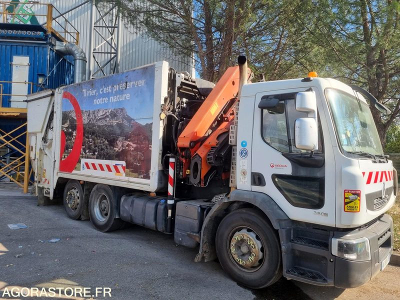 PORTEUR RENAULT 26t BOM GRUE de 2010 - 348000 km (r30074) - Kamyon: fotoğraf 1 PORTEUR RENAULT 26t BOM GRUE de 2010 - 348000 km (r30074) - Kamyon: fotoğraf 1