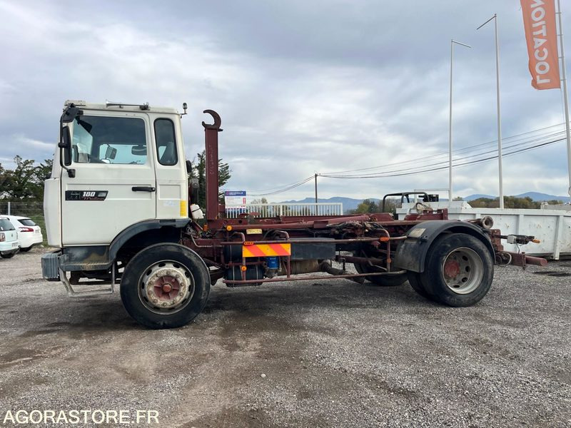 Poid lourd Renault Midlum 180 – Ampliroll / Polybenne – 1995 – 414 000 km - Kamyon: fotoğraf 1 Poid lourd Renault Midlum 180 – Ampliroll / Polybenne – 1995 – 414 000 km - Kamyon: fotoğraf 1