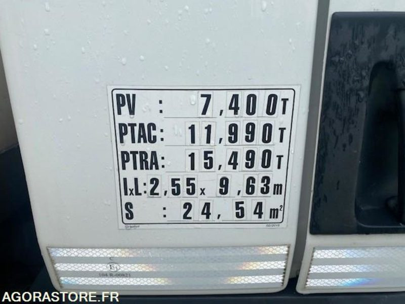 RENAULT FOURGON HAYON D12 - 2017 - 300 000km - Kamyon: fotoğraf 3 RENAULT FOURGON HAYON D12 - 2017 - 300 000km - Kamyon: fotoğraf 3