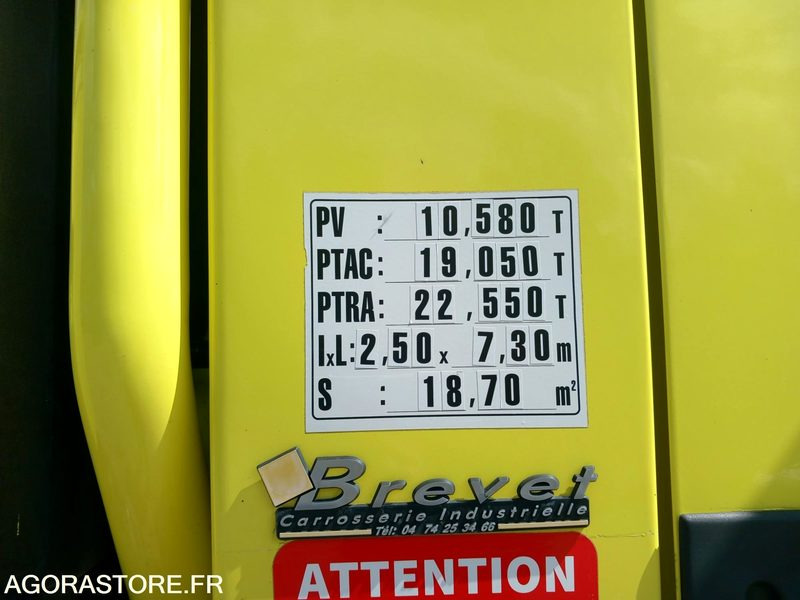 RENAULT KERAX 370 DCI + SALEUSE MECAGIL LEBON (KR0206 + SL0206) - Kamyon: fotoğraf 2 RENAULT KERAX 370 DCI + SALEUSE MECAGIL LEBON (KR0206 + SL0206) - Kamyon: fotoğraf 2