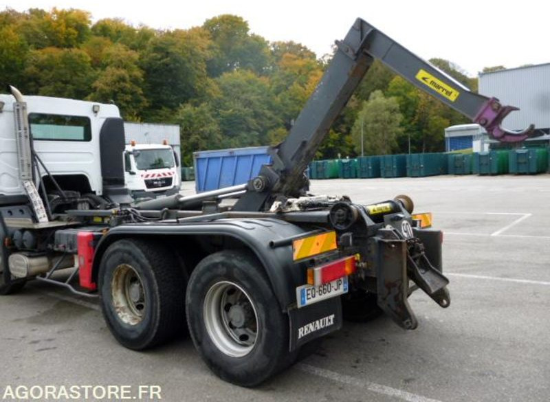 Renault Kerax 6x4 370DCI bras de dépose Marrel 16000kgs 521550 kms 2003 - Kamyon: fotoğraf 3 Renault Kerax 6x4 370DCI bras de dépose Marrel 16000kgs 521550 kms 2003 - Kamyon: fotoğraf 3