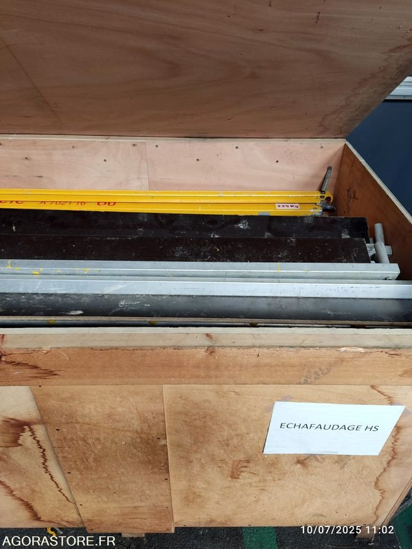 LOT DE 3 ECHAFFAUDAGES MACC ET COGNET - Alet/ Ekipman: fotoğraf 4 LOT DE 3 ECHAFFAUDAGES MACC ET COGNET - Alet/ Ekipman: fotoğraf 4