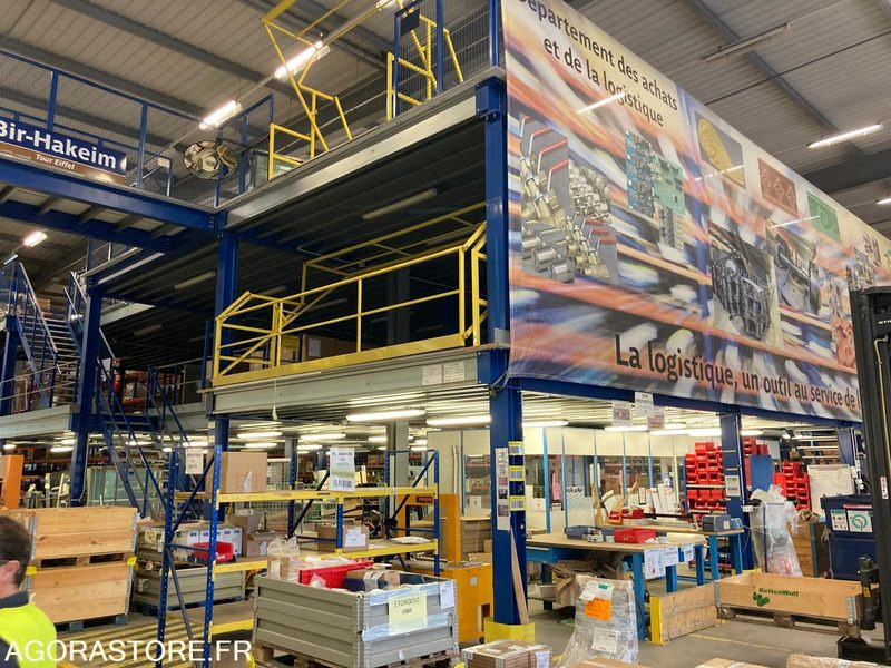 Mezzanine métallique 2 niveaux - Alet/ Ekipman: fotoğraf 2 Mezzanine métallique 2 niveaux - Alet/ Ekipman: fotoğraf 2