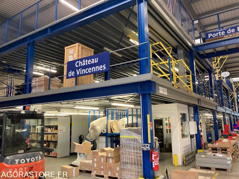 Mezzanine métallique 2 niveaux - Alet/ Ekipman: fotoğraf 3 Mezzanine métallique 2 niveaux - Alet/ Ekipman: fotoğraf 3