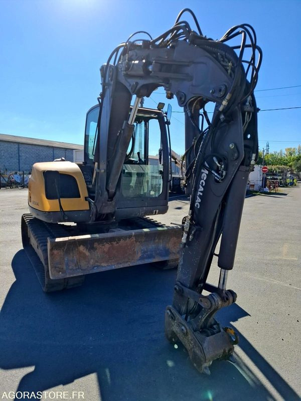 Pelle sur chenilles MECALAC 8MCR - 6920 heures - 2014 - N° série 130951 - Paletli ekskavatör: fotoğraf 4 Pelle sur chenilles MECALAC 8MCR - 6920 heures - 2014 - N° série 130951 - Paletli ekskavatör: fotoğraf 4