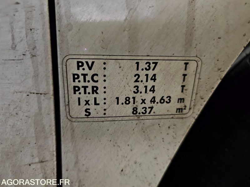 Küçük panelvan Peugeot Partner - 2014 - 61762kms - DK 345 FR: fotoğraf 20 Küçük panelvan Peugeot Partner - 2014 - 61762kms - DK 345 FR: fotoğraf 20