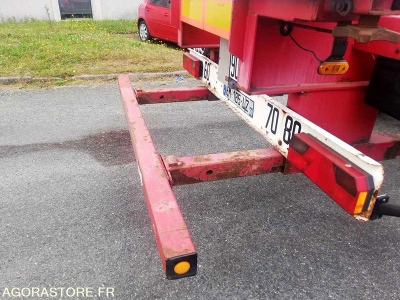 Römork REMORQUE FRUEHAUF porte conteneurs: fotoğraf 8