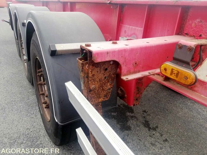 Römork REMORQUE FRUEHAUF porte conteneurs: fotoğraf 6