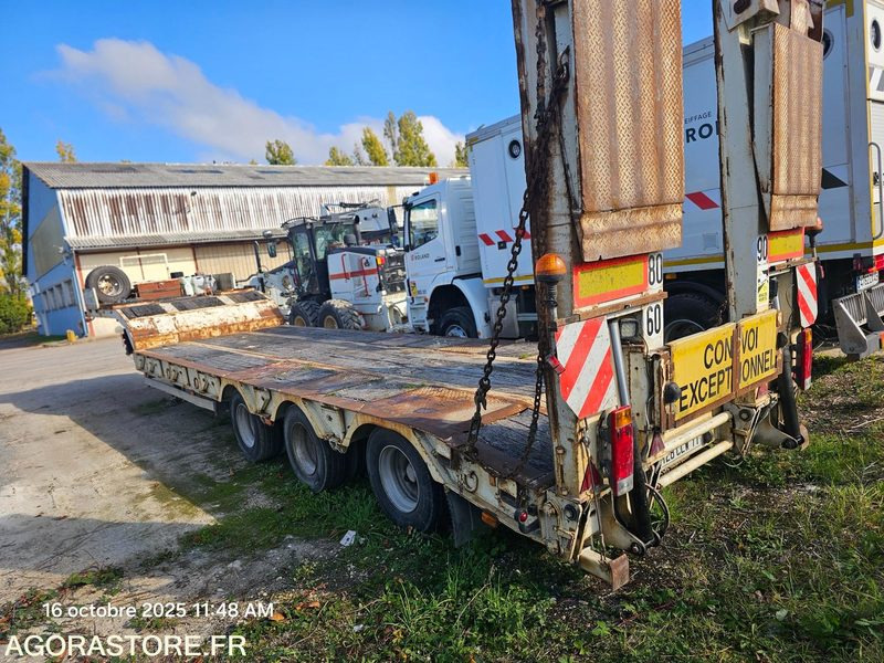 SEMI-REMORQUE PORTE ENGIN KAISER - 2001 - 128CLW77 (MPE057) - Alçak çerçeveli platform römork: fotoğraf 2 SEMI-REMORQUE PORTE ENGIN KAISER - 2001 - 128CLW77 (MPE057) - Alçak çerçeveli platform römork: fotoğraf 2