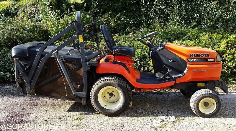 TONDEUSE KUBOTA G21 DIESEL 2007 933H SANS PLATEAU DE COUPE - Çim biçme makinesi: fotoğraf 4 TONDEUSE KUBOTA G21 DIESEL 2007 933H SANS PLATEAU DE COUPE - Çim biçme makinesi: fotoğraf 4