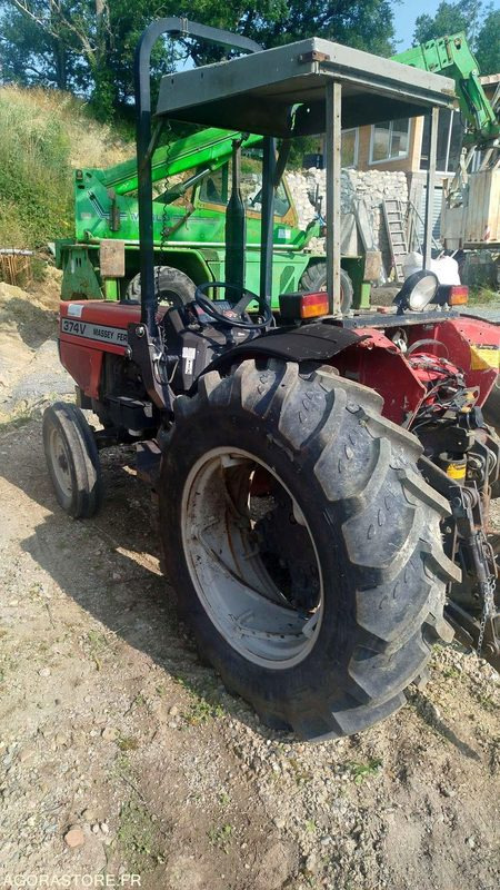Tracteur Massey Ferguson 374V - 5277Heures - Traktör: fotoğraf 3 Tracteur Massey Ferguson 374V - 5277Heures - Traktör: fotoğraf 3