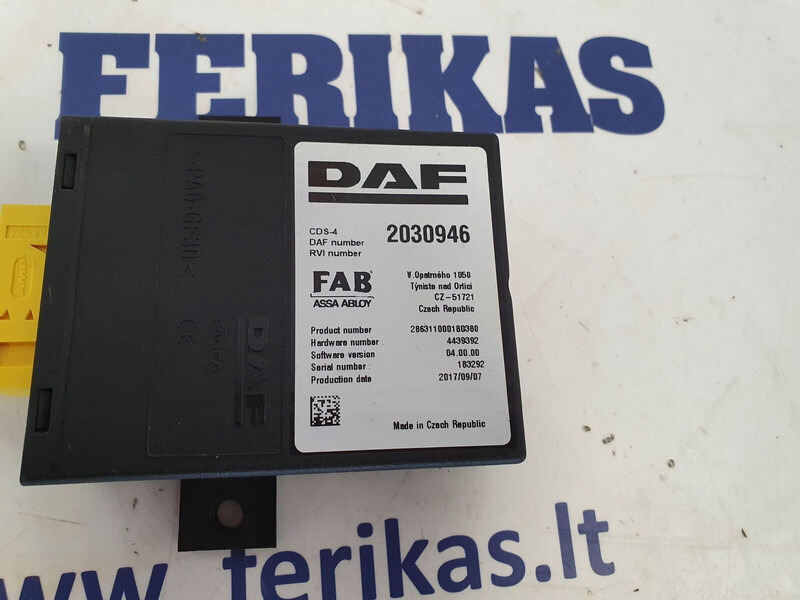 DAF CDS4 FAB - Yönetim bloku - Kamyon: fotoğraf 2 DAF CDS4 FAB - Yönetim bloku - Kamyon: fotoğraf 2