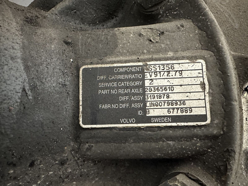 Volvo FM - Diferansiyel - Kamyon: fotoğraf 4 Volvo FM - Diferansiyel - Kamyon: fotoğraf 4
