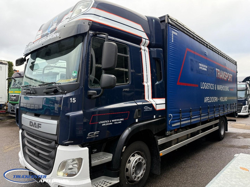 DAF CF 260 FA Slaapcabine, Euro 6, Schuifdak, NL truck - Tenteli kamyon: fotoğraf 2 DAF CF 260 FA Slaapcabine, Euro 6, Schuifdak, NL truck - Tenteli kamyon: fotoğraf 2