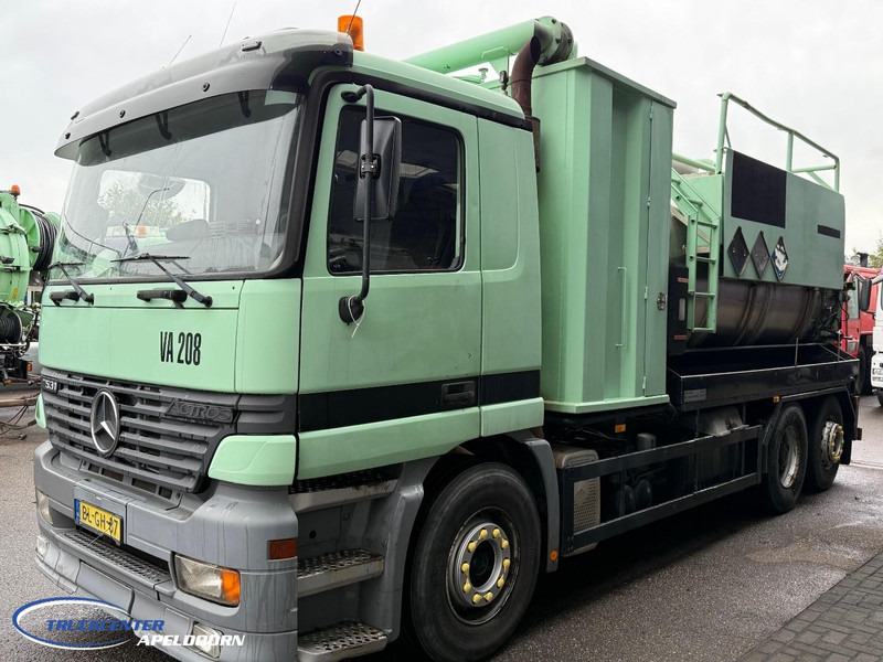 Mercedes-Benz ACTROS 2531 L 6X2/NLA ADR, RVS tank, Naafreductie - Vidanjör: fotoğraf 3 Mercedes-Benz ACTROS 2531 L 6X2/NLA ADR, RVS tank, Naafreductie - Vidanjör: fotoğraf 3