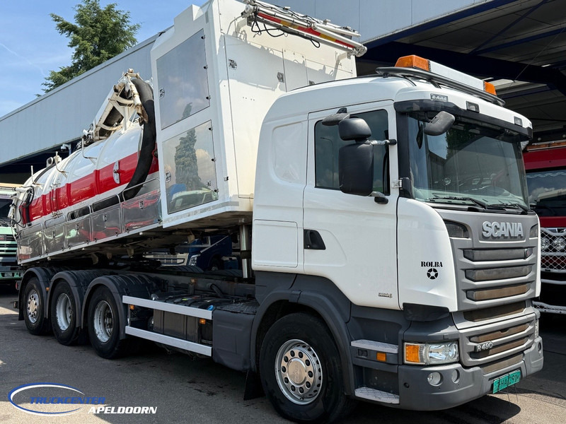 Scania R490 Euro 6, Rolba Inox / Edelstahl, 8x4 - Vidanjör: fotoğraf 1 Scania R490 Euro 6, Rolba Inox / Edelstahl, 8x4 - Vidanjör: fotoğraf 1