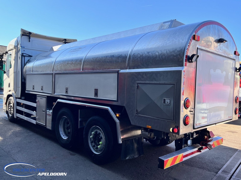 Scania R500 NGS 15000 Liter, Retarder, Steering axle, Stainless steel - Edelstahlt, Milk - Milch - Water - Tanker kamyon: fotoğraf 4 Scania R500 NGS 15000 Liter, Retarder, Steering axle, Stainless steel - Edelstahlt, Milk - Milch - Water - Tanker kamyon: fotoğraf 4