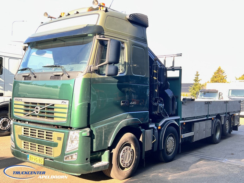 Volvo FH 440 HIAB 800 E4, 8x2 - Sal/ Açık kasa kamyon, Vinçli kamyon: fotoğraf 3 Volvo FH 440 HIAB 800 E4, 8x2 - Sal/ Açık kasa kamyon, Vinçli kamyon: fotoğraf 3