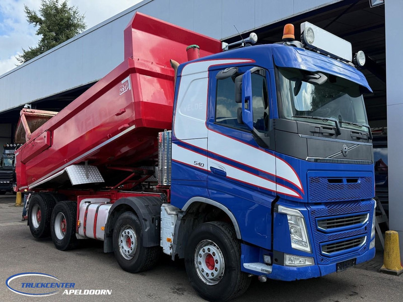 Volvo FH 540 8x4 Tandemlift, Retarder, VDS, Naafreductie - Damperli kamyon: fotoğraf 1 Volvo FH 540 8x4 Tandemlift, Retarder, VDS, Naafreductie - Damperli kamyon: fotoğraf 1