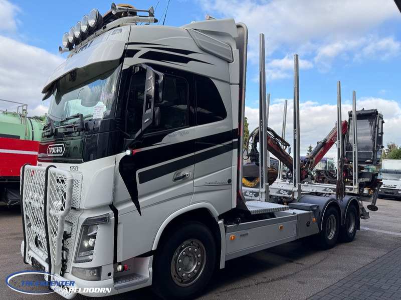 Volvo FH 650 6x4, FTG V1000X.81 laadkraan - Tomruk kamyonu, Vinçli kamyon: fotoğraf 3 Volvo FH 650 6x4, FTG V1000X.81 laadkraan - Tomruk kamyonu, Vinçli kamyon: fotoğraf 3